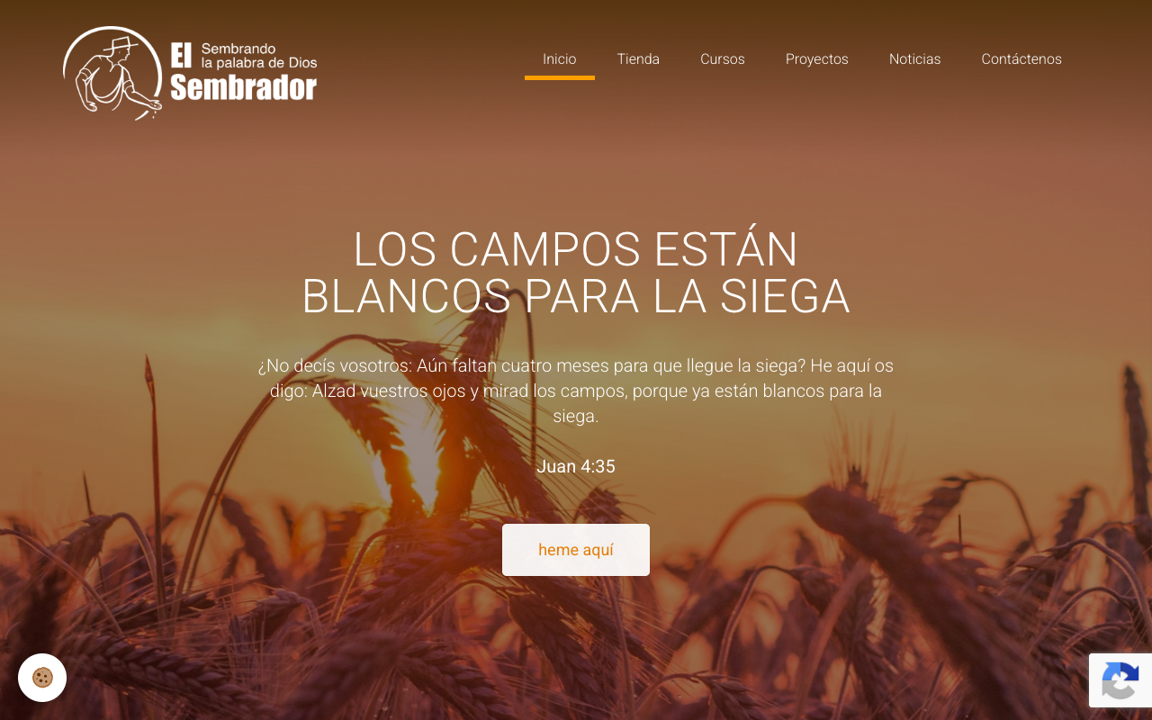 Proyecto El Sembrador 1 Portada de El Sembrador, formación ministerial para la iglesia local